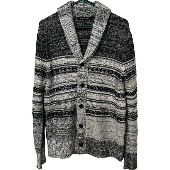 Banana Republic Women’s Sweater Sz Medium Merino Wool Blend Button Up - Picture 1 of 5